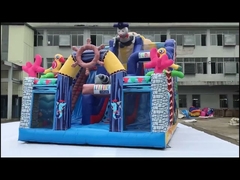 Outdoor Inflatable Amusement Park Jumper Bouncy  Combo Slide