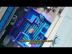 商用屋外遊び場 遊園地 跳ね返り屋 充気式 テーマパーク 大人 子供