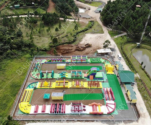 商用品 耐火型 PVC 5km 障害物 5km 充気式 走行 子供 大人 吹風機