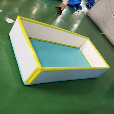 パーソナライズ可能な長方形 膨張式プール ドロップステッチ 布 折りたたみ式屋外 Dwf ドロップステッチ プール