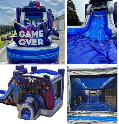 パーソナライゼーション 耐久性 レベルアップ ゲーマー 滑り台付き 遊園地