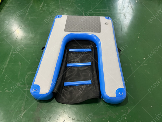 OEM 浮遊ペット階段 階段 犬のための充気式水路 バリー