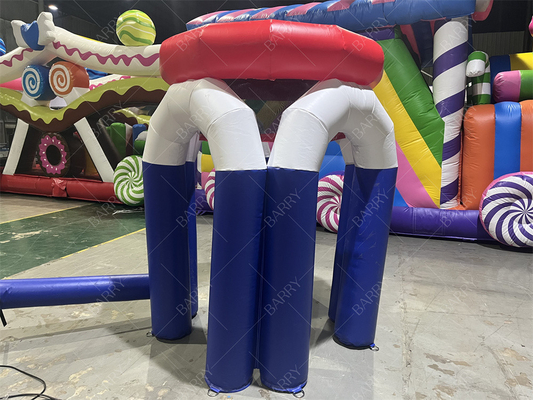 巨大充気バスケットボールフープ 射撃 楽しいゲーム バスケットボールパーティーイベントゲームのための空気ポンプ