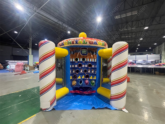 商用級 クローンの5イン1 カーニバルゲーム 子供のための屋外室内充気スポーツゲーム