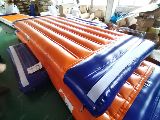 充気型浮遊水上公園 設計と防水機能 充気器 アクセサリー