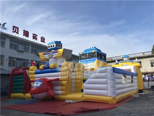 スーパーウィングス 跳ね返る遊び場 テーマパーク カートン 室内充気遊び場