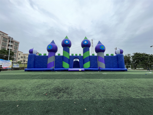 30×30m ビッグバウンズ アムレートメントパーク 充気式テーマパーク バウンズハウス 遊び場 ゲーム