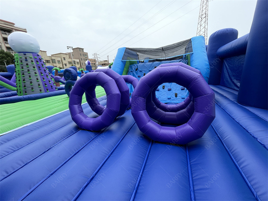 30×30m ビッグバウンズ アムレートメントパーク 充気式テーマパーク バウンズハウス 遊び場 ゲーム