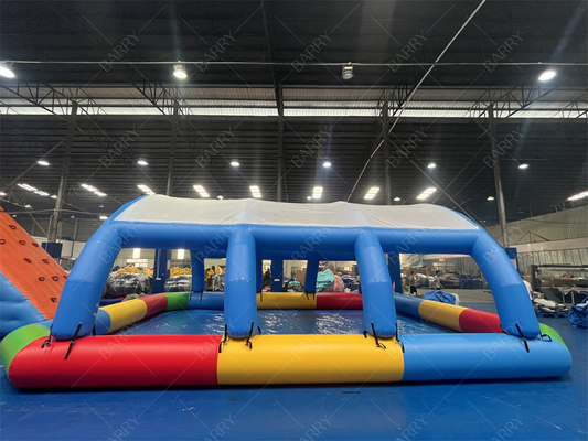 子供用の充気プール 10x8x3.5フィート PVCカバー