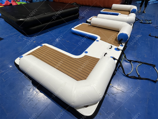 ボート遊びとヨガ用カスタマイズ可能なインフレータブルフローティングドック