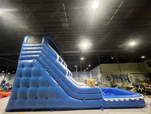 遊園地 屋外庭園 大きな子供 インフレータブル ダブル ウォーター スライダー ティーンエイジャー 裏庭