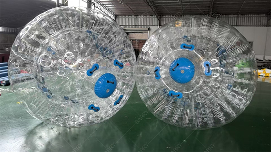 PVC TPU 2.5m クレイジーヒューマンハムスター ザービング ロールボール 充気ボール ザービング ボール