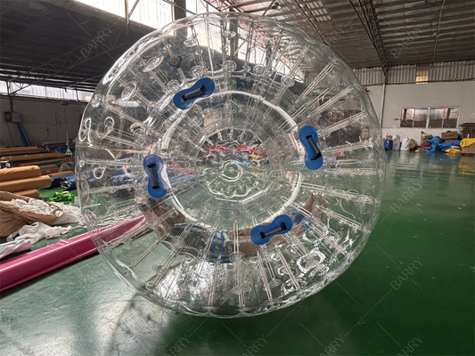 PVC TPU 2.5m クレイジーヒューマンハムスター ザービング ロールボール 充気ボール ザービング ボール