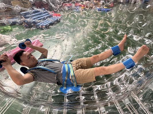 PVC TPU 2.5m クレイジーヒューマンハムスター ザービング ロールボール 充気ボール ザービング ボール