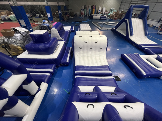 ファッションデザインインフレータブルウォーターパークインフレータブルフローティングウォーターパークビジネスサマーアクアパーク