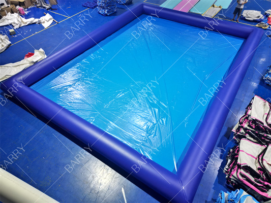 Customizable High Quality Rectangular PVC Deep Inflatable Swimming Pool for Adults and Kids