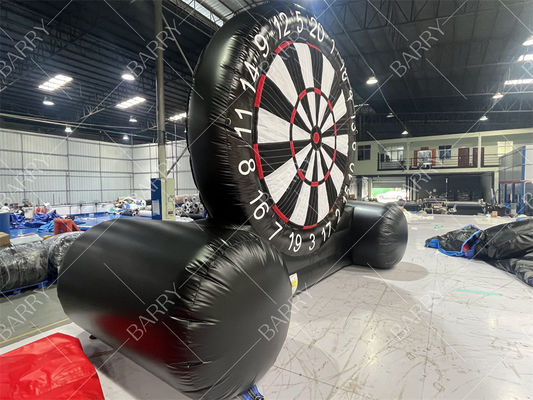 商業用PVCインフレータブル屋外ダーツボード気密シューティングターゲットインフレータブルフットボールダーツゲーム、子供と大人向け