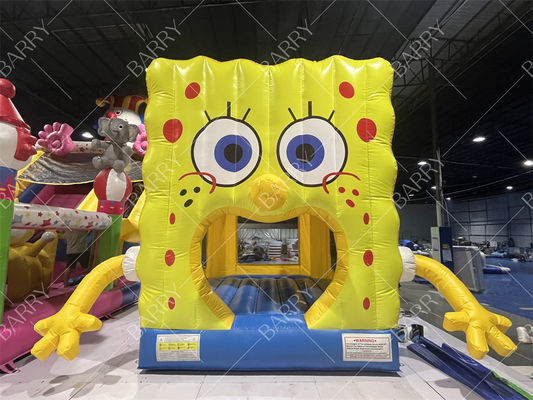 ミニオン カートン PVC 充気城 楽しい 跳ね返りハウス テーマパークやパーティー