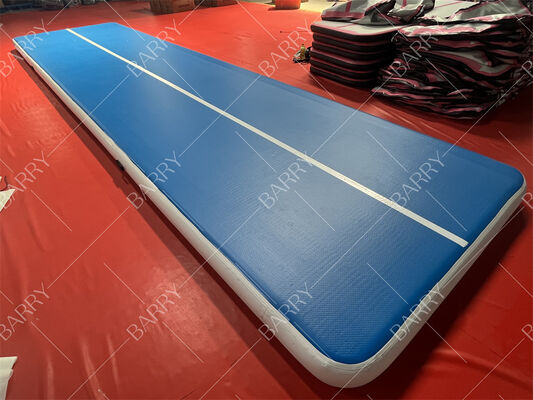 工場 充気式 空気トラック ジムナスティック タンブリング マット 落下 縫合 吹風機 ベルクロ コネクト ヨガ 用