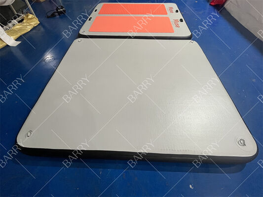 DWF フローティングピラティスマット インフレータブルウォーターヨガマット アクアフィジカルフローティングスイミングプールマット