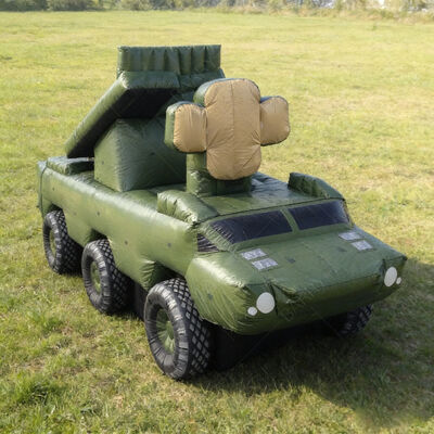 携帯型防空ミサイル車両 充気型戦術ミサイルシステム 誘因車両