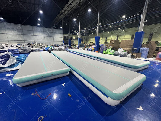体操のタンブリングの膨脹可能な空気トラック0.2m厚さ