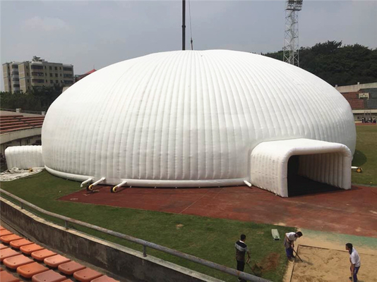 OEM巨大なポリ塩化ビニールのドームの災害救助のための膨脹可能なテント10mの直径
