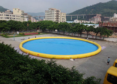 爆発水公園のためのカスタマイズされた家族の大きく膨脹可能な庭のプール