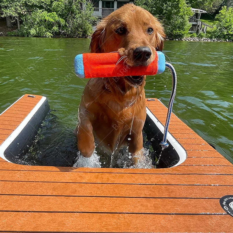 犬の水遊び 膨らませられる子犬 プラーク 犬のランプ ペットのランプ プラーク フローティング プラットフォーム 販売 膨らませられる犬のランプ