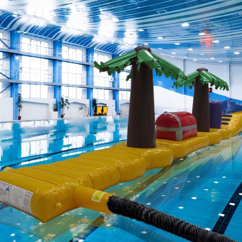防水 溶接 障害物 ウォーターゲーム 13.8M 海賊 宝庫 膨らみ込み 深水 ランニング