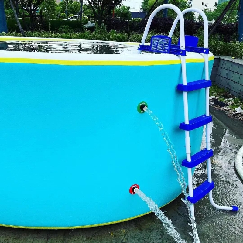 調整可能な長方形または丸いPVCドロップシッチプール 子供のための水泳氷浴プール