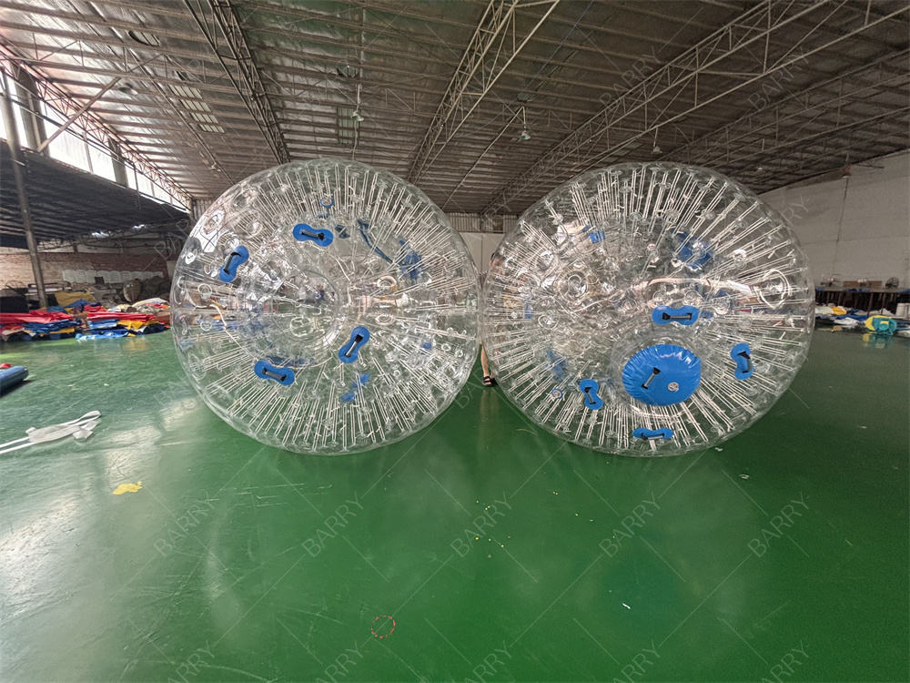 PVC TPU 2.5m クレイジーヒューマンハムスター ザービング ロールボール 充気ボール ザービング ボール