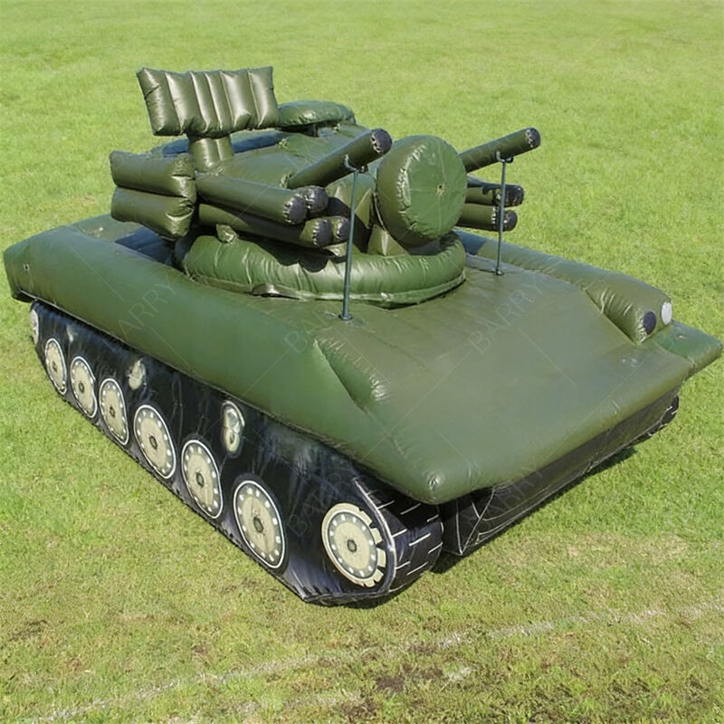 8.8m 充気型軍用戦車モデル 屋外イベント飾り 戦術誘導型軽戦車