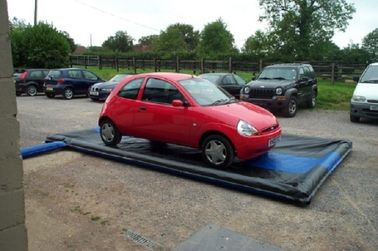 保存水/携帯用トラックのための膨脹可能なガレージの床車のマットはマットを洗浄します