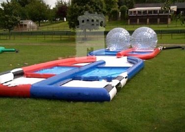 溶接されたおかしい屋外の膨脹可能なおもちゃの膨脹可能な Zorb の環体レースの傾斜路