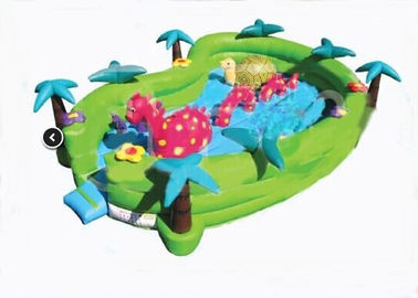 安全Jungel Seaworldの冒険の膨脹可能な幼児の運動場24ft x 16ft x 6ft