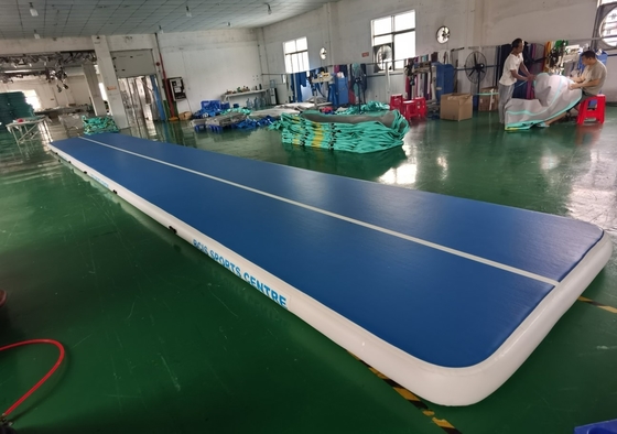 DWF 1.2mmプラトンの膨脹可能な体操の転倒のマットの空気トラック15*2*0.2m