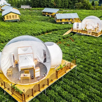 屋外のキャンプの膨脹可能な泡テントの小さい防水泡ドームの家のテント
