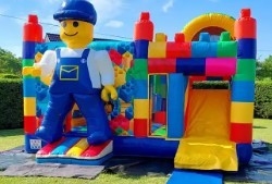 遊園地 ボンズハウス ゲーム ブロックパーティ 充気コンボ