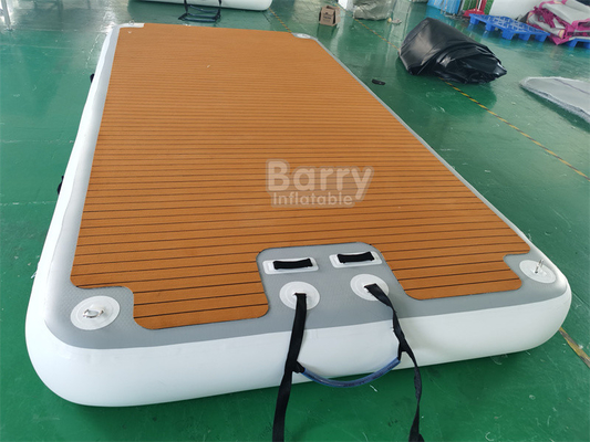 浮遊ジェットスキードック ヨットポントン 充気式プラットフォーム 充気型ヨットドック 水用