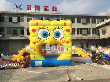 取り外し可能な主題はジャンパーの運動場の党使用料のための膨脹可能なSpongebobの跳躍の警備員をからかいます
