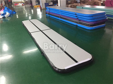 マットレスのスポーツの屋外の膨脹可能な小型空気転倒トラックを跳ねますDWF + 1.2mmプラトン材料