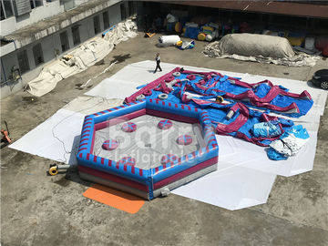 コントローラー、子供の掃除人の腕のゲームが付いている膨脹可能なスポーツのゲームを回す人の永続的な溶解