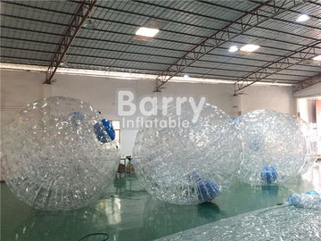 TPU/ポリ塩化ビニールの膨脹可能な土地のZorbの球、明確なボディ豊富なZorbの球