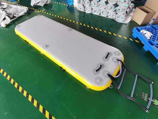 膨脹可能なテラスのドック3mを浮かべる注文の低下のステッチの生地4m 5m水泳の一口および採取のための6m