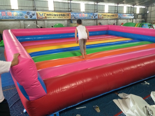 DWFの膨脹可能なジャンプのマットの弾力があるパッドの体操のスポーツの空気トラック