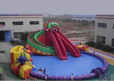 おかしい子供膨脹可能な水公園、膨脹可能な浮遊水公園の運動場