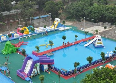 耐久の膨脹可能な水公園/水公園は膨脹可能なゲームのために写し出します