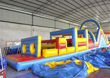 安全膨脹可能な障害物コース、楽しみのための子供の障害物コース装置