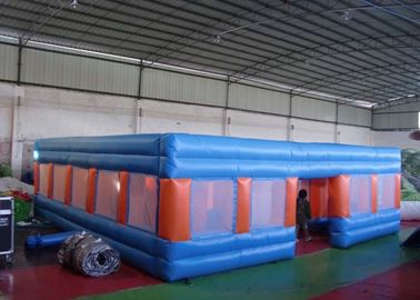 0.55mm ポリ塩化ビニールの子供の運動場の膨脹可能な屋外ゲームの爆発の当惑 EN14960